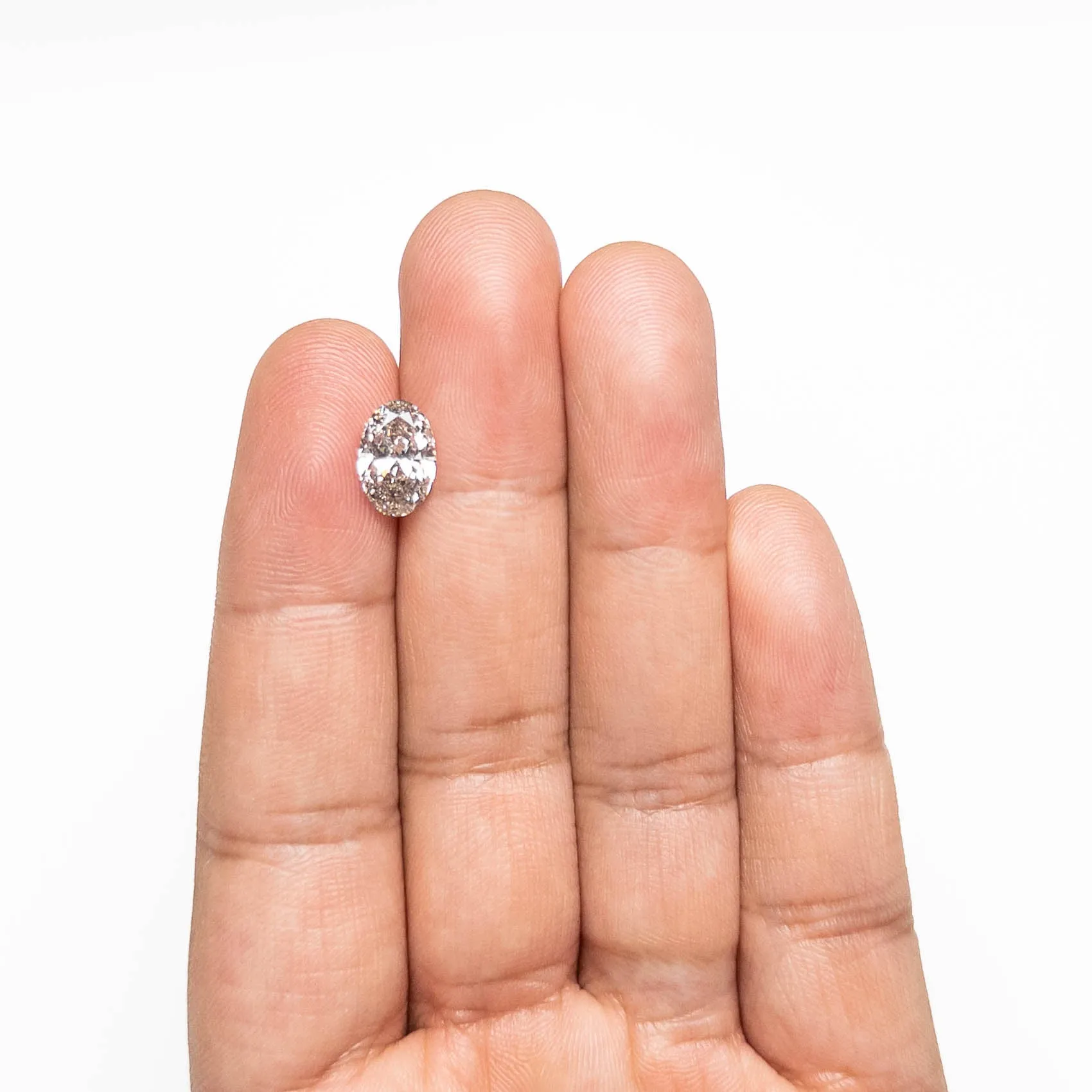 2.04ct 10.51x6.95x4.14mm I1 K Oval Brilliant 25103-02