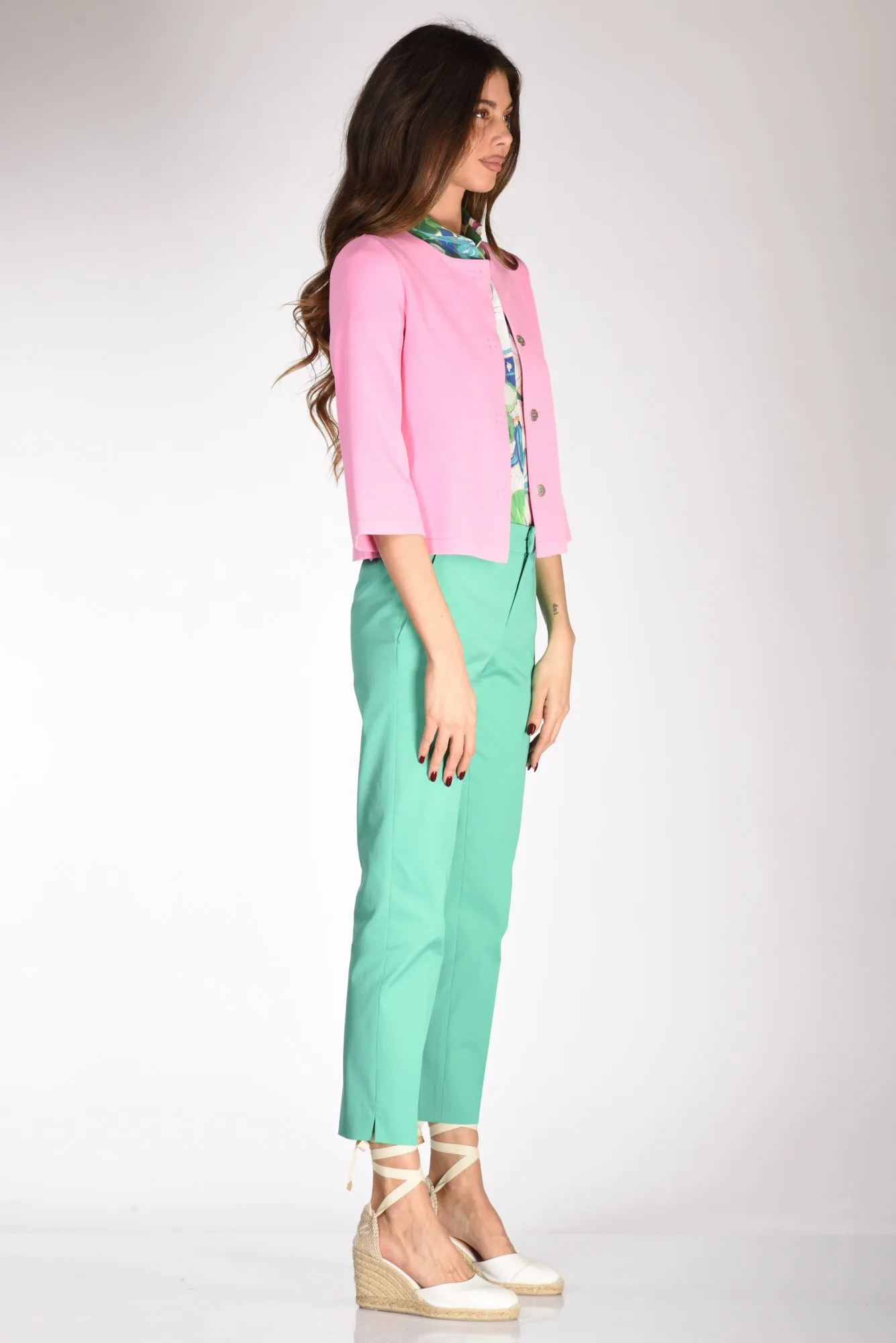 Anne Claire Giacca Di Maglia Rosa Donna