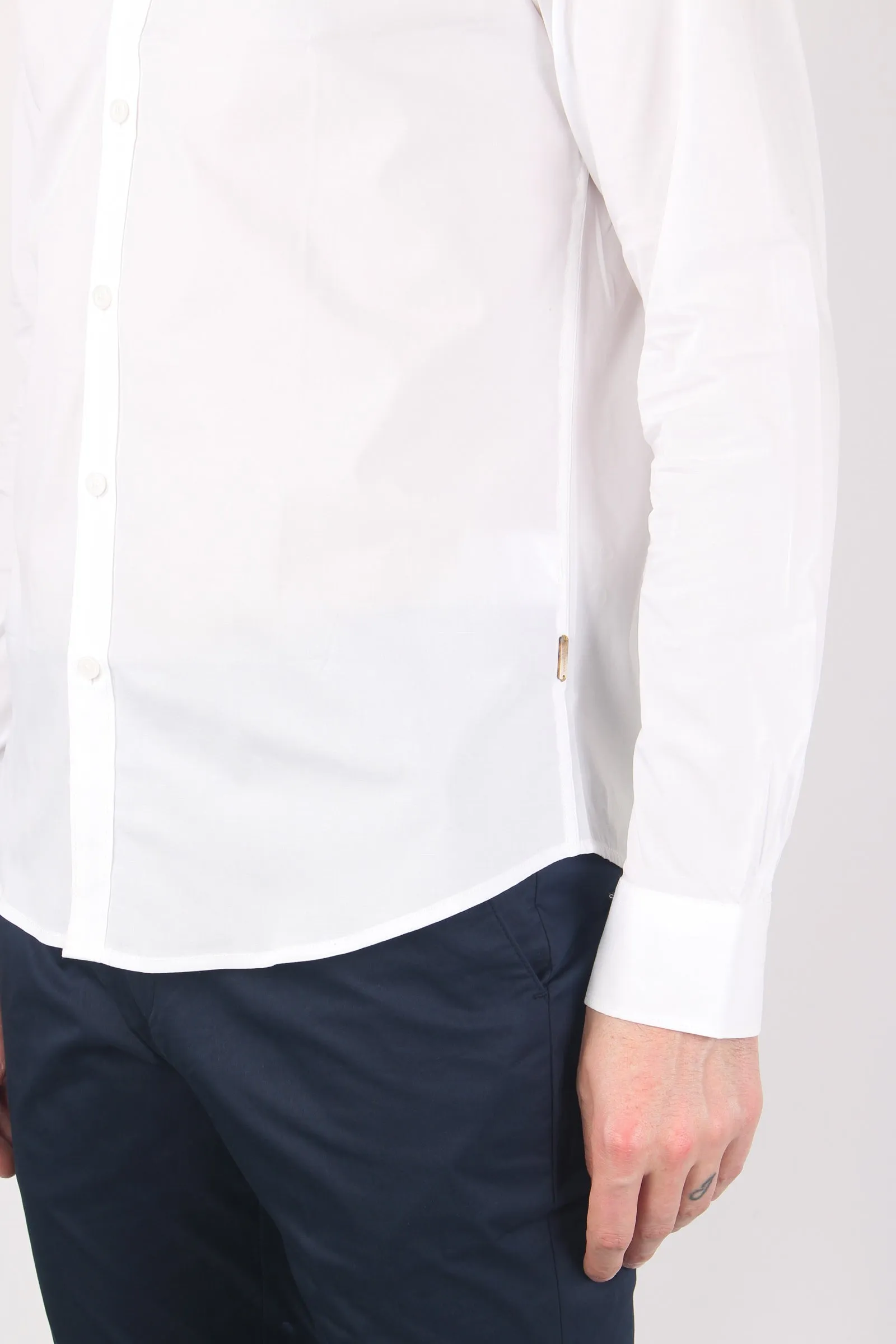 Camicia Basica Cotone White