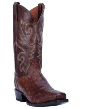 Dan Post Men's Brass Bayou Caiman Narrow Square Toe Cowboy Boots DP3074