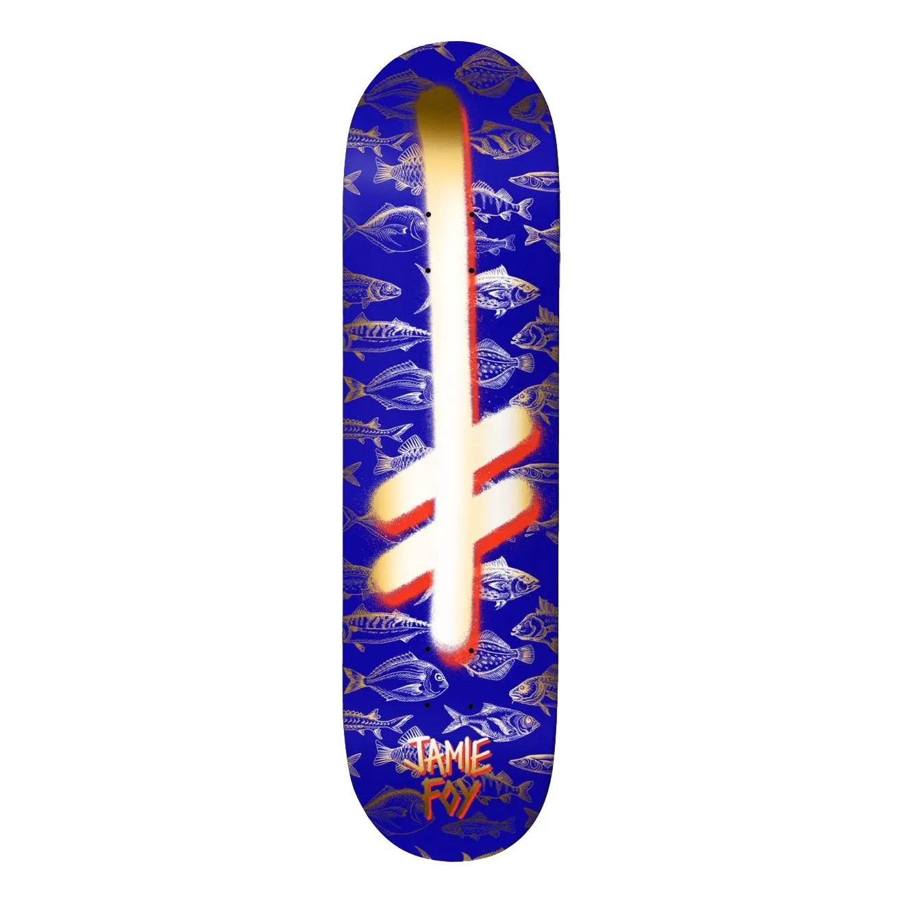 Deathwish Jamie Foy Gang Logo Fishes 8.0