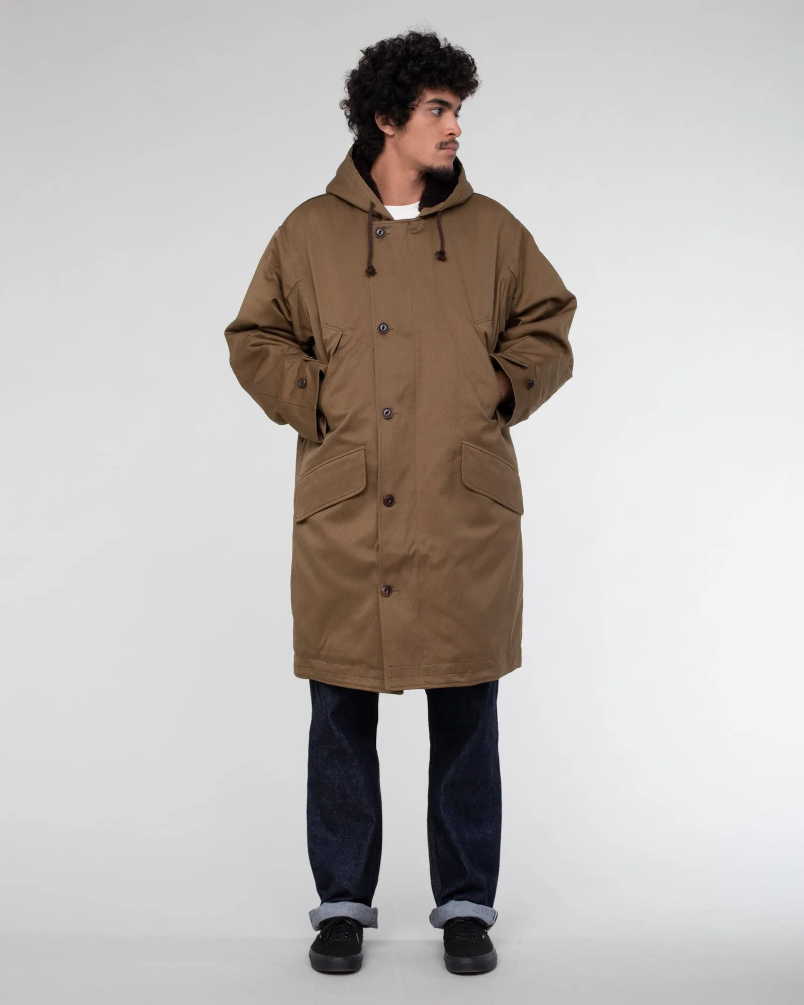 Deck Coat Bedford Cords Drap