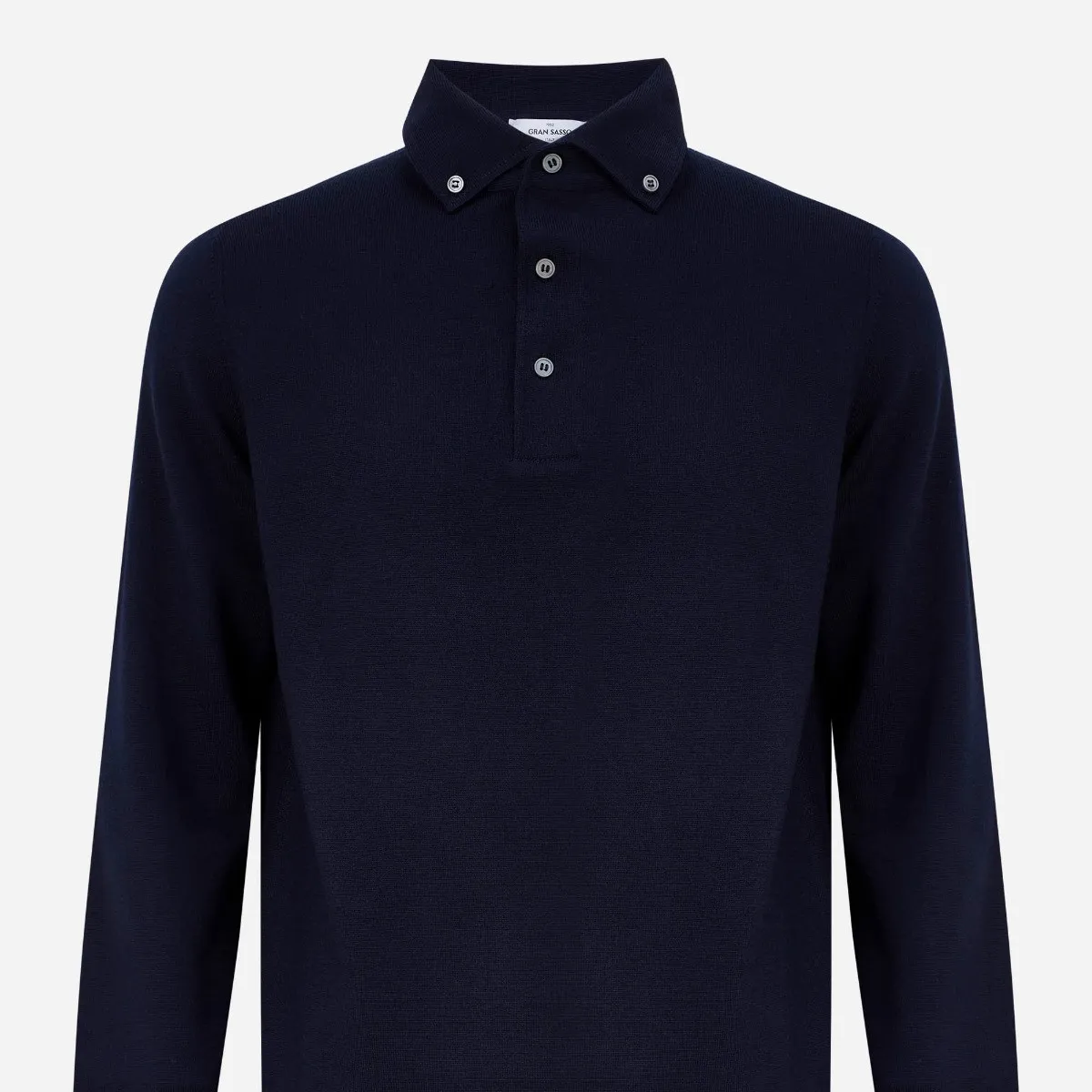 GRAN SASSO   Merinos Wool Polo 