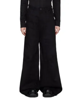 Julius Black Wide Leg Jeans