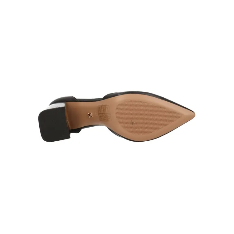 KEYS K-9291 Scarpe Donna Decollette in Pelle con Cinturino Nero