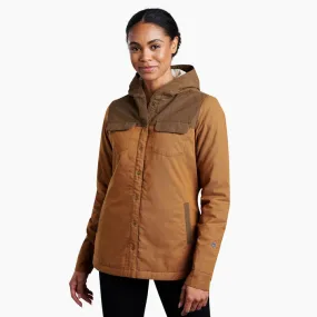 Kuhl Artisan Hooded Shirt Jacket Womens