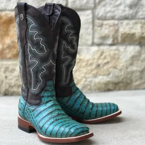 Ladies Taryn Turquoise Print Boots