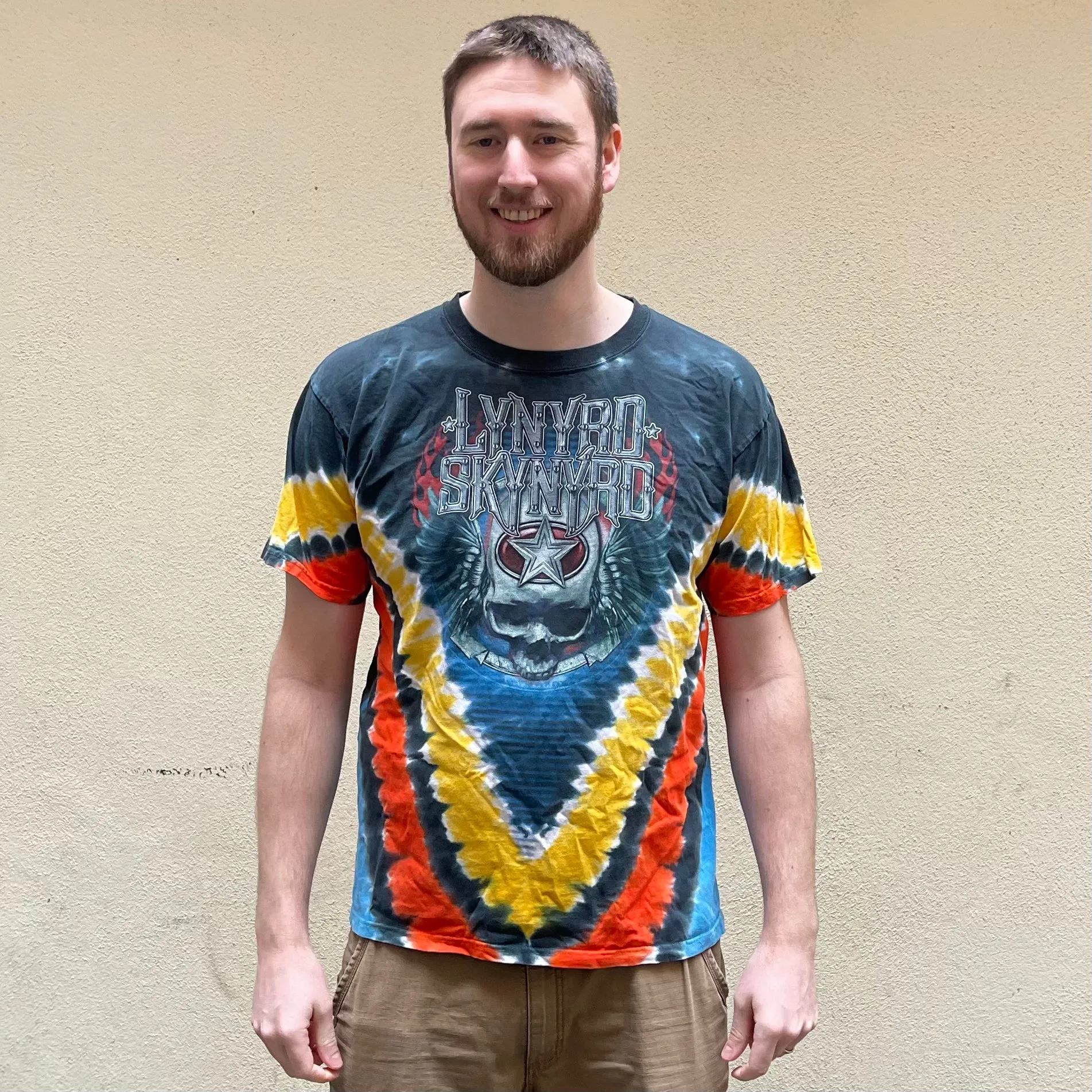 Liquid Blue Lynyrd Skynyrd Tie Dye Tshirt