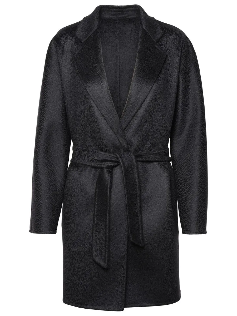 Max Mara    Max Mara Black Cashmere Coat