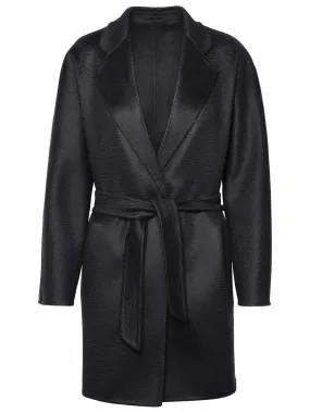 Max Mara    Max Mara Black Cashmere Coat