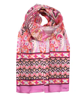 Mosaic Paisley Silk Wrap