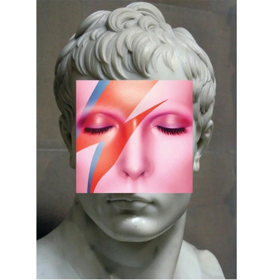 Naro Pinosa Aladdin Sane Sculpture Postcard