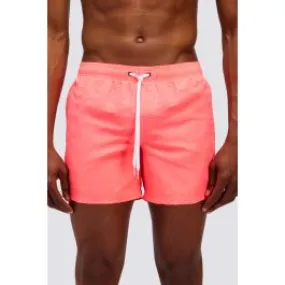 Pantaloncino mare corto vita elasticata uomo Rosa