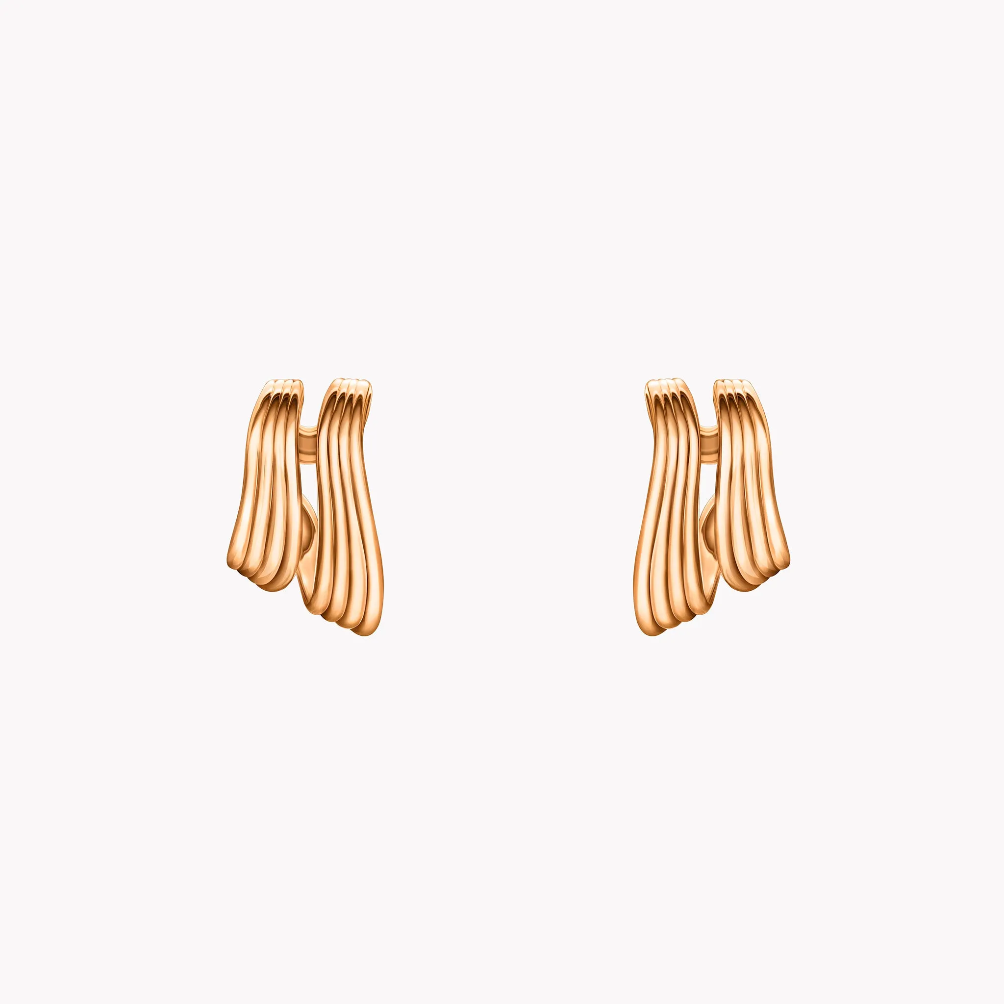 Stream Line Doubled Hoops