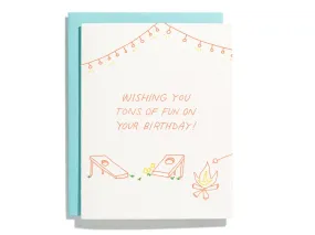 Tons of Fun Birthday Card